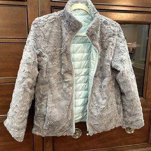 North Face reversible jacket